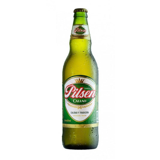 CERVEZA PILSEN CALLAO BOTELLA 305ML 4,8º VOL