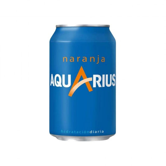 AQUARIUS NARANJA LATA 330ML