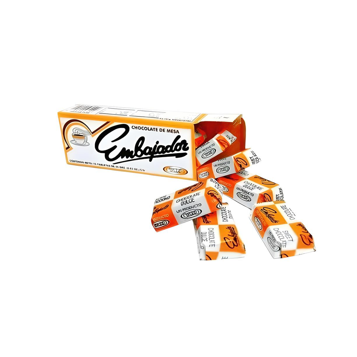 CHOCOLATE EMBAJADOR DISPL. X10U. 260GR.