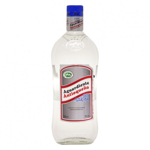 AGUARDIENTE ANTIOQUEÑO TAPA AZUL 1L 29º VOL