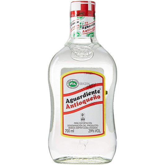 AGUARDIENTE ANTIOQUEÑO TAPA ROJA 700ML 29º VOL