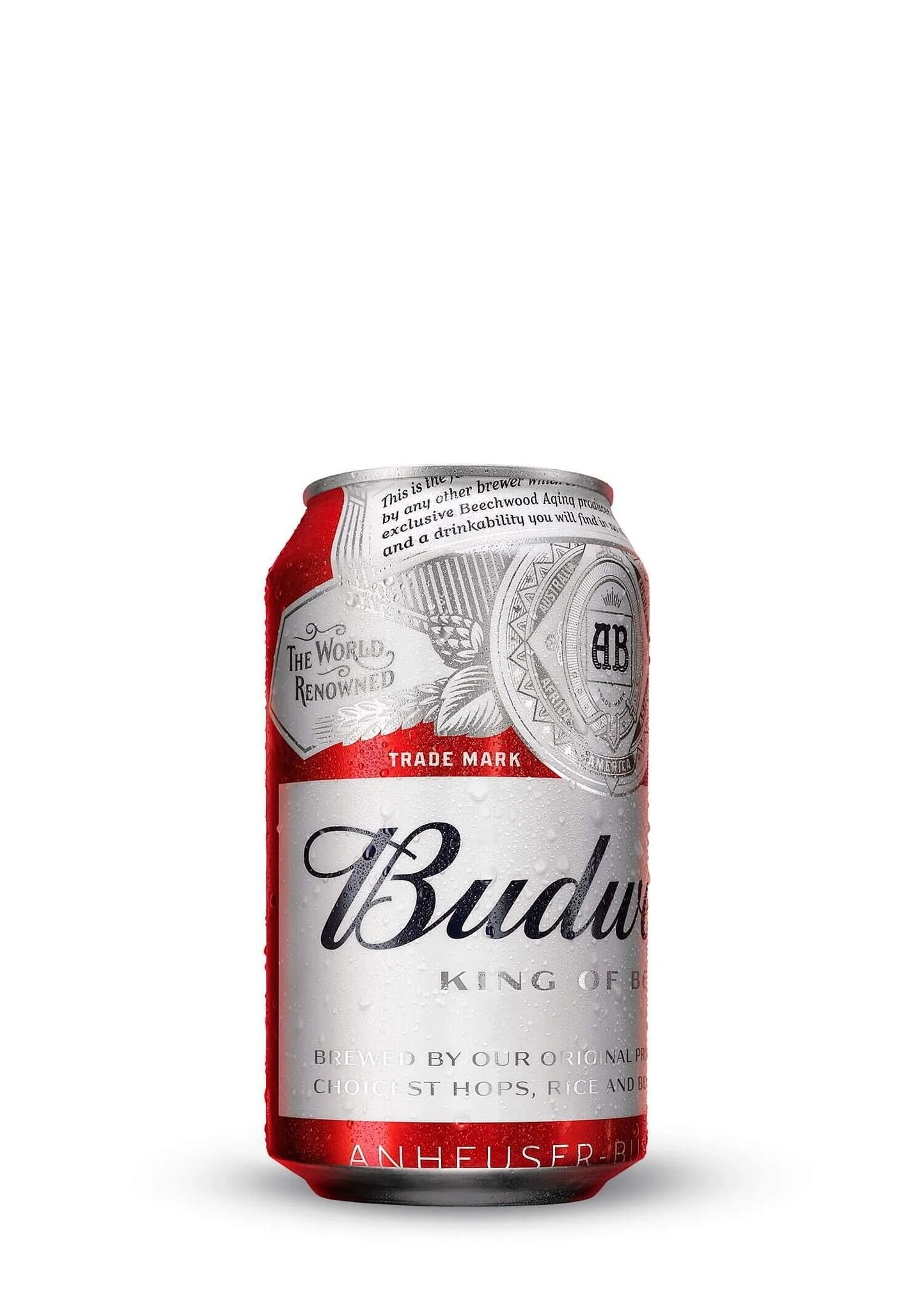 CERVEZA BUDWEISER LATA 330ml 4,8º VOL