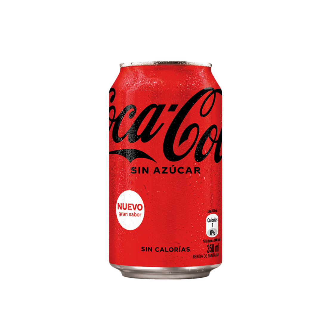 COCA-COLA LATA ZERO 330ml – Productos Tropicales Tropi