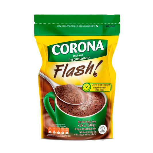 CHOCOLATE CORONA INSTANTÁNEO 200GR.