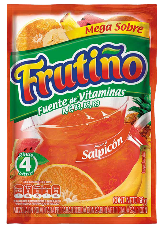 FRUTIÑO SALPICÓN DISPLAY X20U 18GR. /U