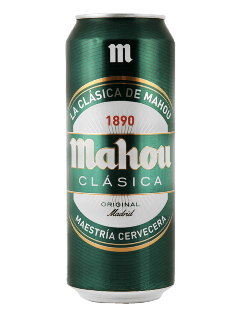 CERVEZA MAHOU CLÁSICA LATA 50CL. 4,8º VOL