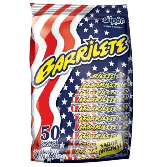 BARRILETE CARAMELO 400GR. X50U.