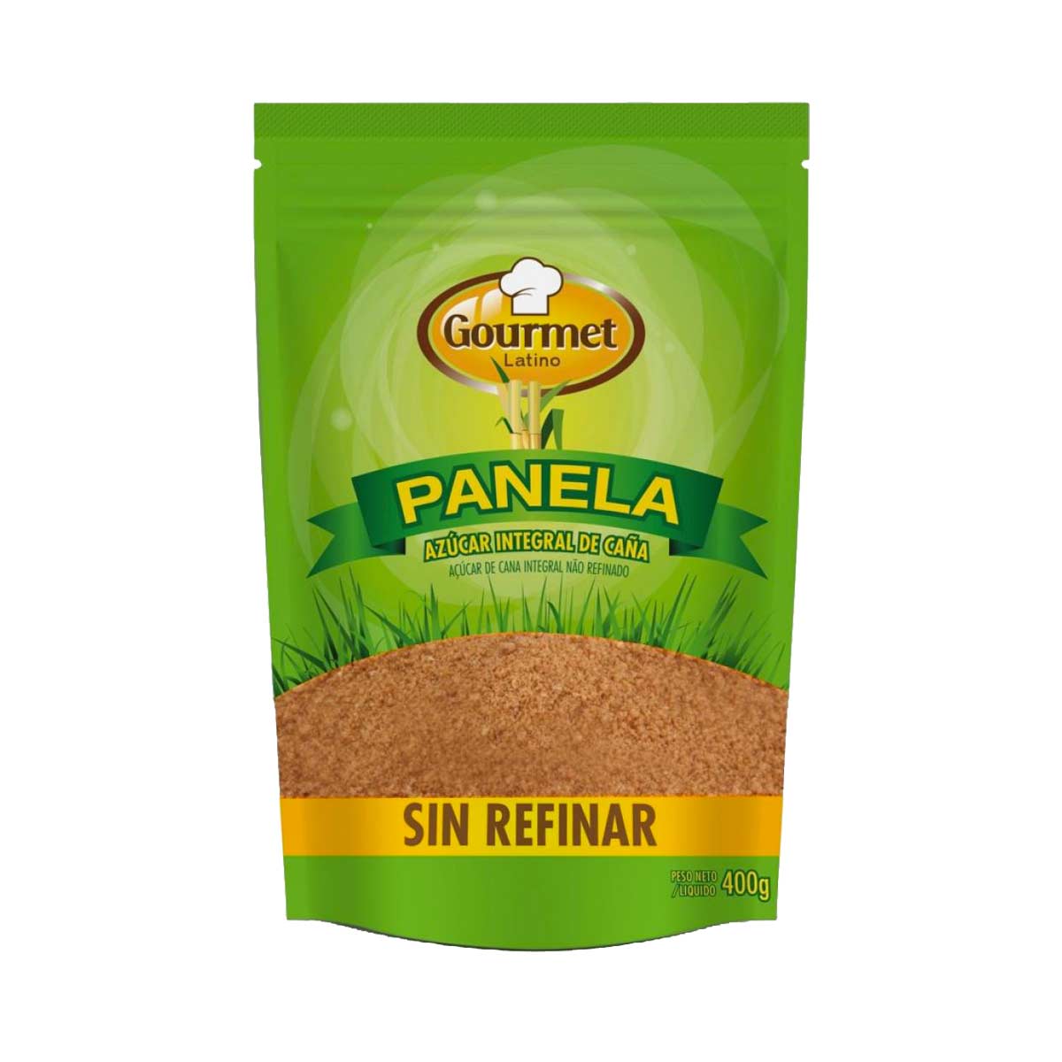 PANELA PULVERIZADA GOURMET 400GR.