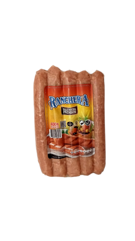 SALCHICHA RANCHERA TROPI X5UNDS. 400GR.